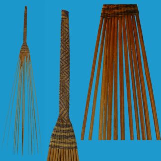 X12 Comb Timber Woven Handle