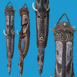 J04 New Guinea Sepik River Spirit Mask