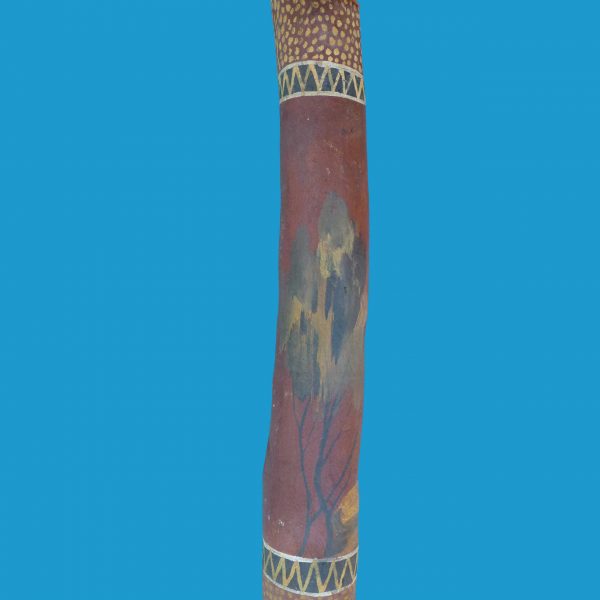 D03 Didgeridoo with Painted Hunter Figure - Image 6