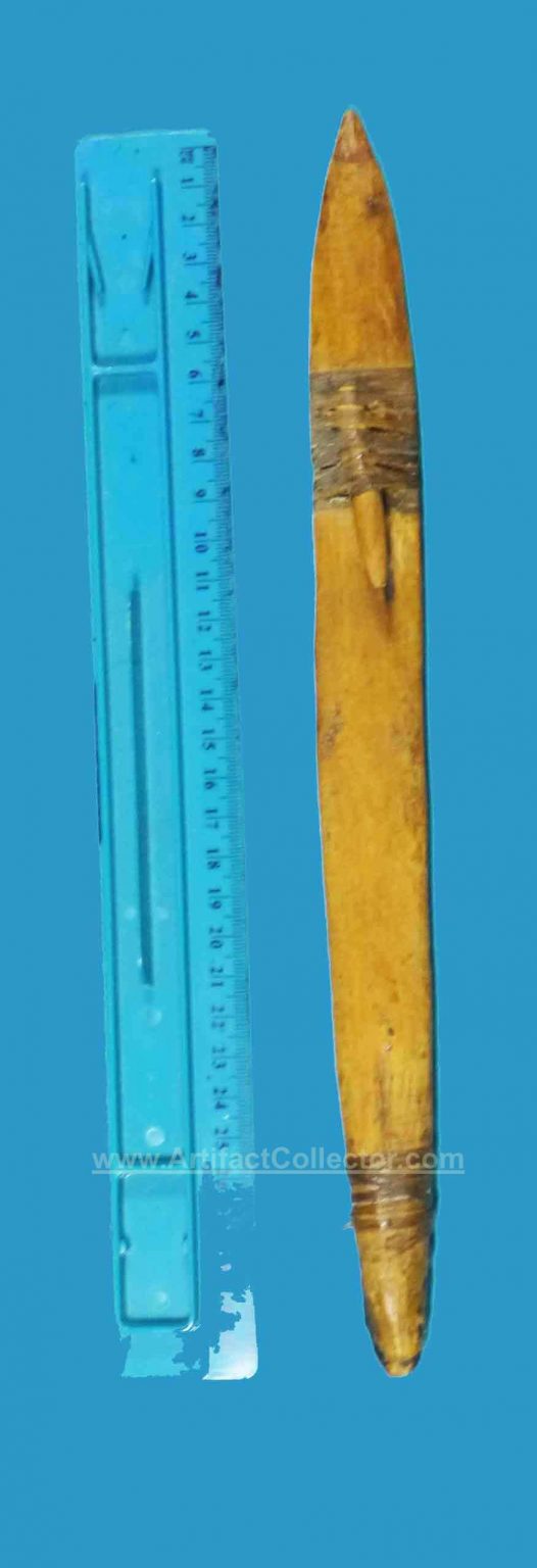 AO22 Rare Childs Woomera. First half 20th c. probably Pre-Contact. - Image 5