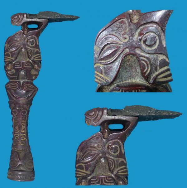 CE13 Maori Axe Stone Blade