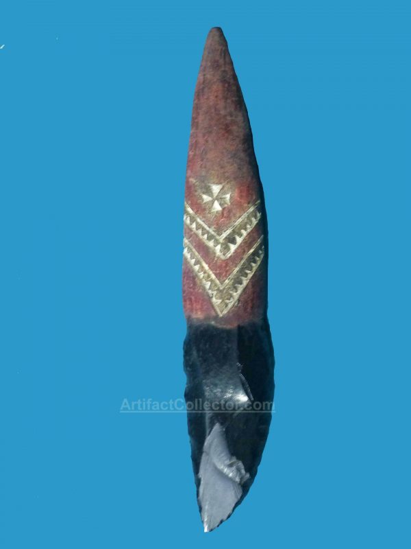 DD17 Obsidian Dagger Admiralty Islands c1951. - Image 4