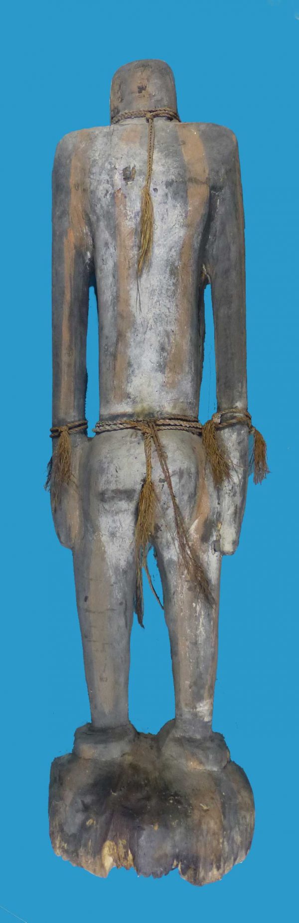 AJ02 Rare Ancestor Figure Sepik River with Removable Head - Image 3