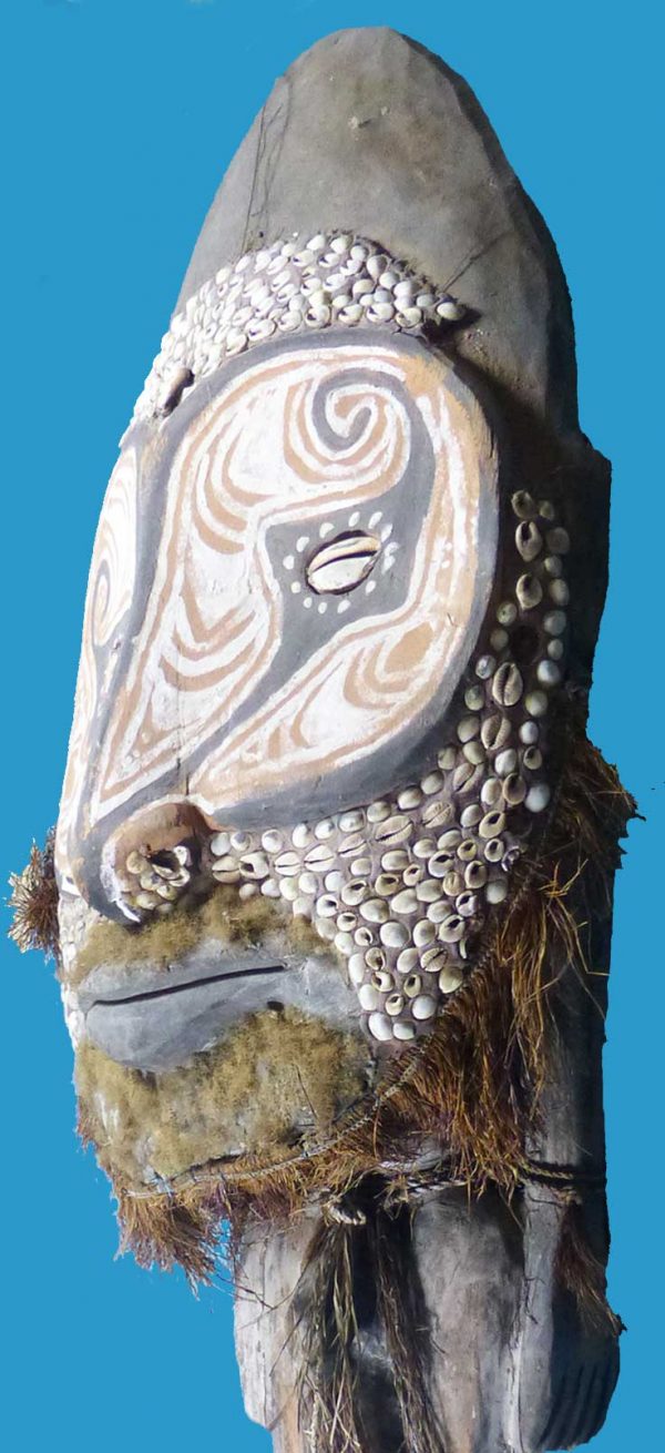 AJ02 Rare Ancestor Figure Sepik River with Removable Head - Image 7