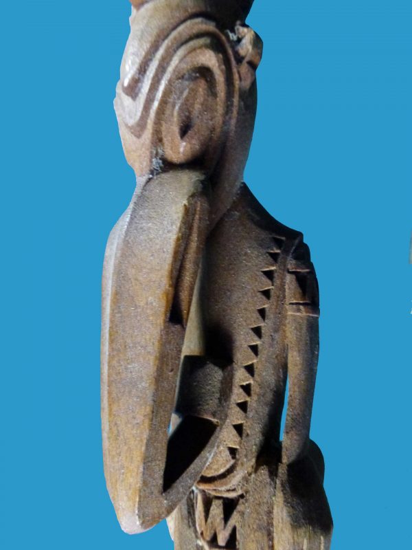 HA18 PNG Sepik Ancestral figure, Lower Ramu River or Murik Lakes, - Image 5