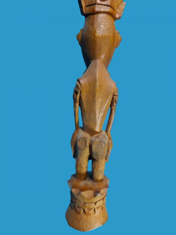 HA18 PNG Sepik Ancestral figure, Lower Ramu River or Murik Lakes, - Image 6