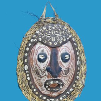 J06 Sepik Mask Turtle Shell