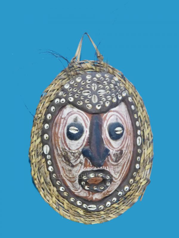 J06 Sepik Mask Turtle Shell