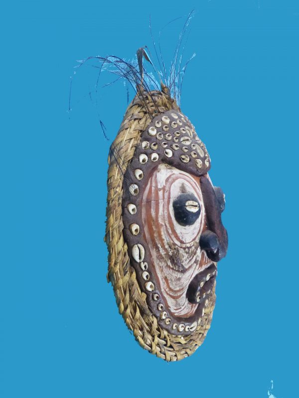 J06 Sepik Mask Turtle Shell - Image 2