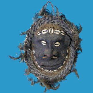 J16 Rare Turtle Shell Mask with Cane Surround
