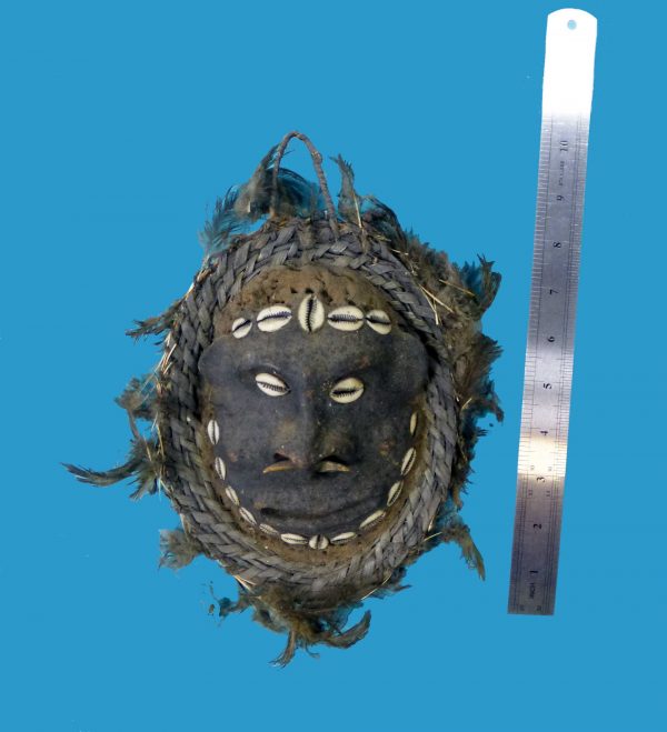 J16 Rare Turtle Shell Mask with Cane Surround - Image 5