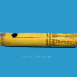 HA21 New Guinea Smoking Pipe Decorated