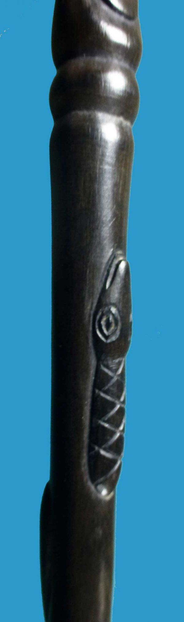 DN19 Ebony Walking Stick Trobriand Islands - Image 6