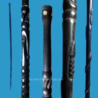 DN19 Ebony Walking Stick Trobriand Islands