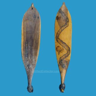 BR02 Woomera Aboriginal Snake Engraved Pokerwork