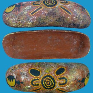 CP17 Aboriginal Painted Coolamon c1962
