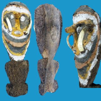 HD26 Vanuatu Malekula Islands Painted Tree Fern Figure