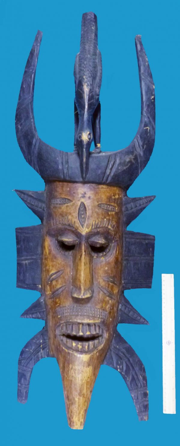 AA15 African Mask Senufo from Cote d'Ivoire Ivory Coast of Africa - Image 6