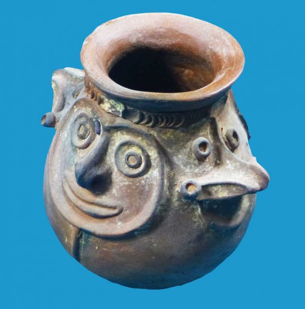 DB05 PNG Chambri Lakes / Aibom Pottery Jar Multiple Faces