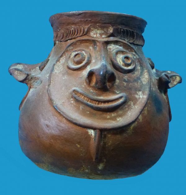 DB05 PNG Chambri Lakes / Aibom Pottery Jar Multiple Faces - Image 4