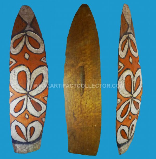 DQ03 Central Coast Asmat Shield Irian Jaya 1960's.