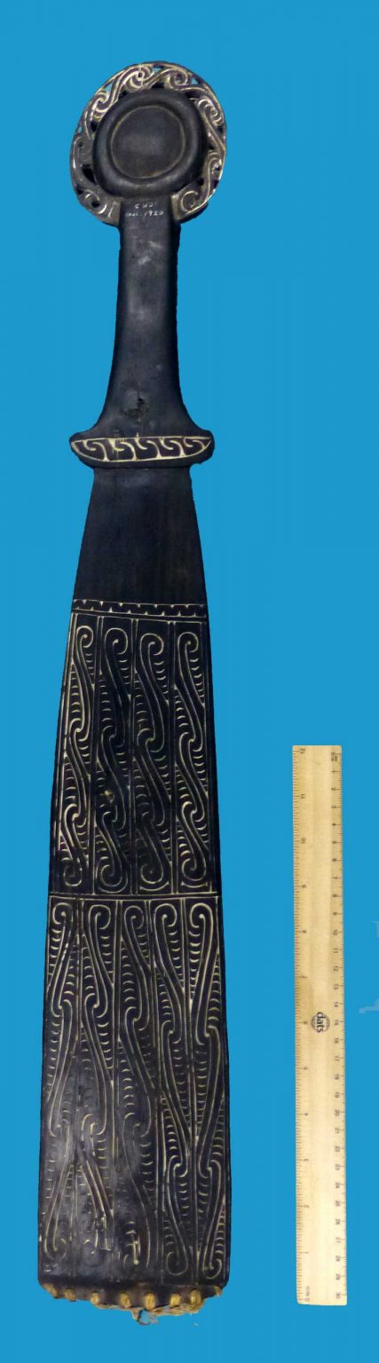 CW01 Superb Trobriand Islands Massim Sword Club c1920 - Image 7