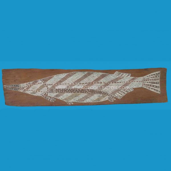 BQ06 Aboriginal Bark Painting Western Arnhem Land c1970's