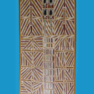CE01 Bark Painting Bathurst Island North-East Arnhem Land c1970
