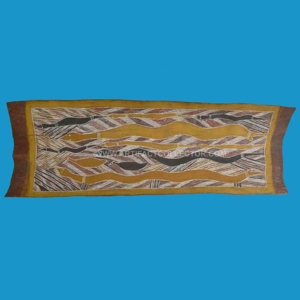 K17 Bark Painting by Mawalan Marik of Yirrkala c1960