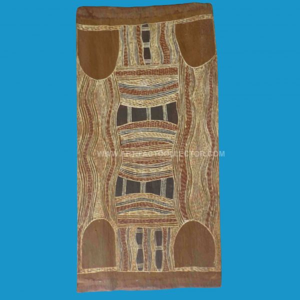 K18 Aboriginal Bark Painting North-East Arnhem Land c1960's