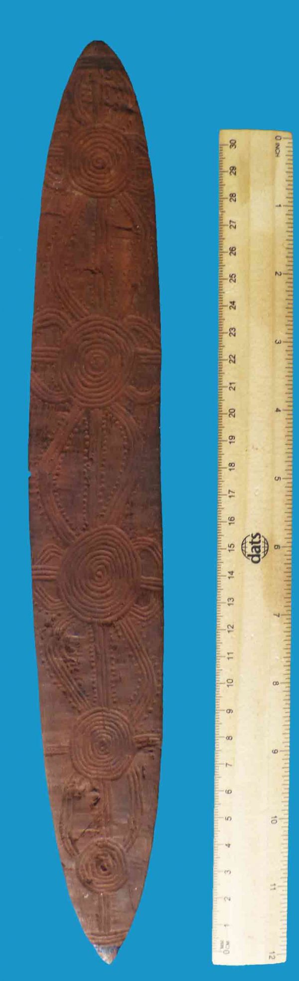 AO02 Superb Aboriginal Message Stick. - Image 7