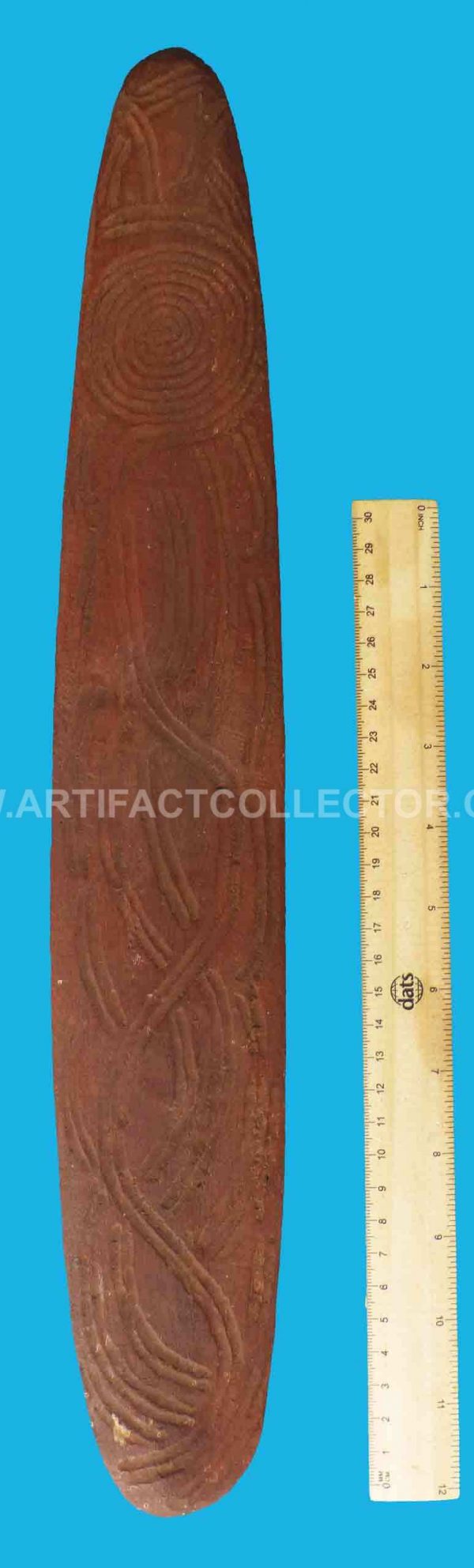 BB12 Aboriginal Message Stick Ex-Museum - Image 7