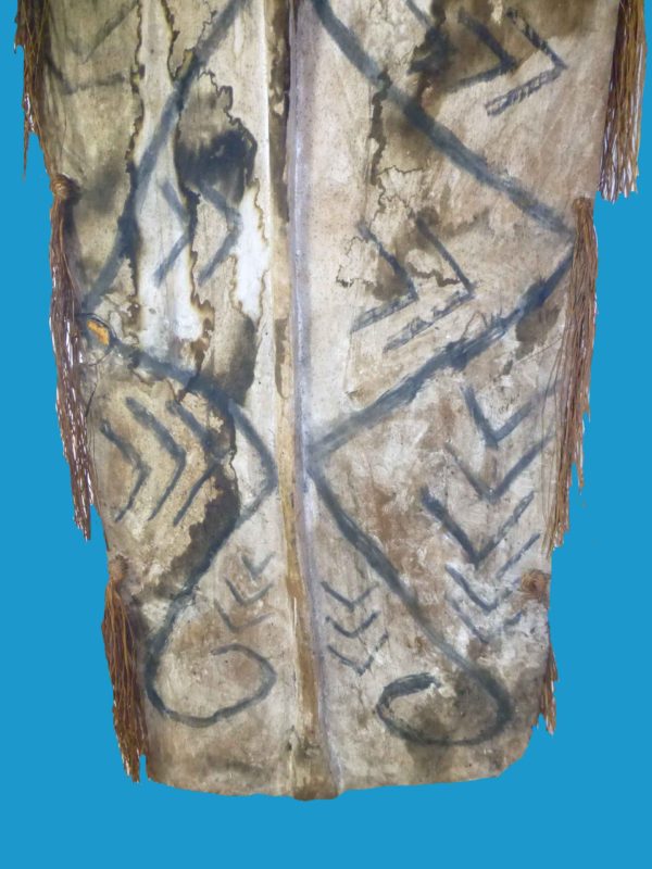 BC14 Asmat Shield Papuan Asmat Shield Great Carving c1960 Irian Jaya. - Image 9