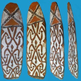 BQ10 Asmat Brazza River Shield Papua Irian Jaya
